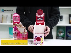 Cajas de cartón para exhibición de cigarrillos de pre-rollo Envases de venta al por menor con conos y tubos