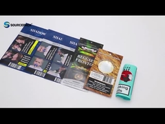 25g 50g 100g Bolsa de tabaco con cremallera reabreble Bolsa de tabaco con rodillo de mano Bolsa de embalaje de tabaco